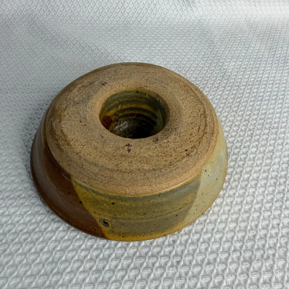 Artisan Handmade Ceramic Citrus Juicer Earthy Glazed Stoneware Pour Spout 6in